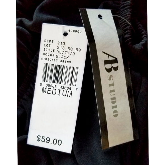 AB Studio NEW Women's Dress - Black - Picture 4 of 9